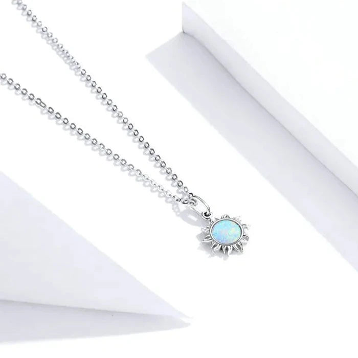 Deva 100% 925 Sterling Silver Opal Chokers Necklaces | Silver Necklaces