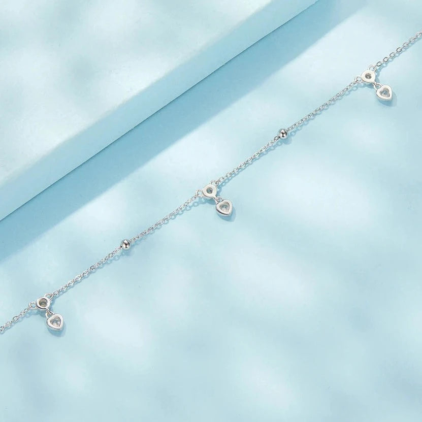 Deva 925 Sterling Silver Snake Chain Ankle Anklet | Silver Anklets | Silver Jewelry | Ankle Bracelet | Fashion Accessories