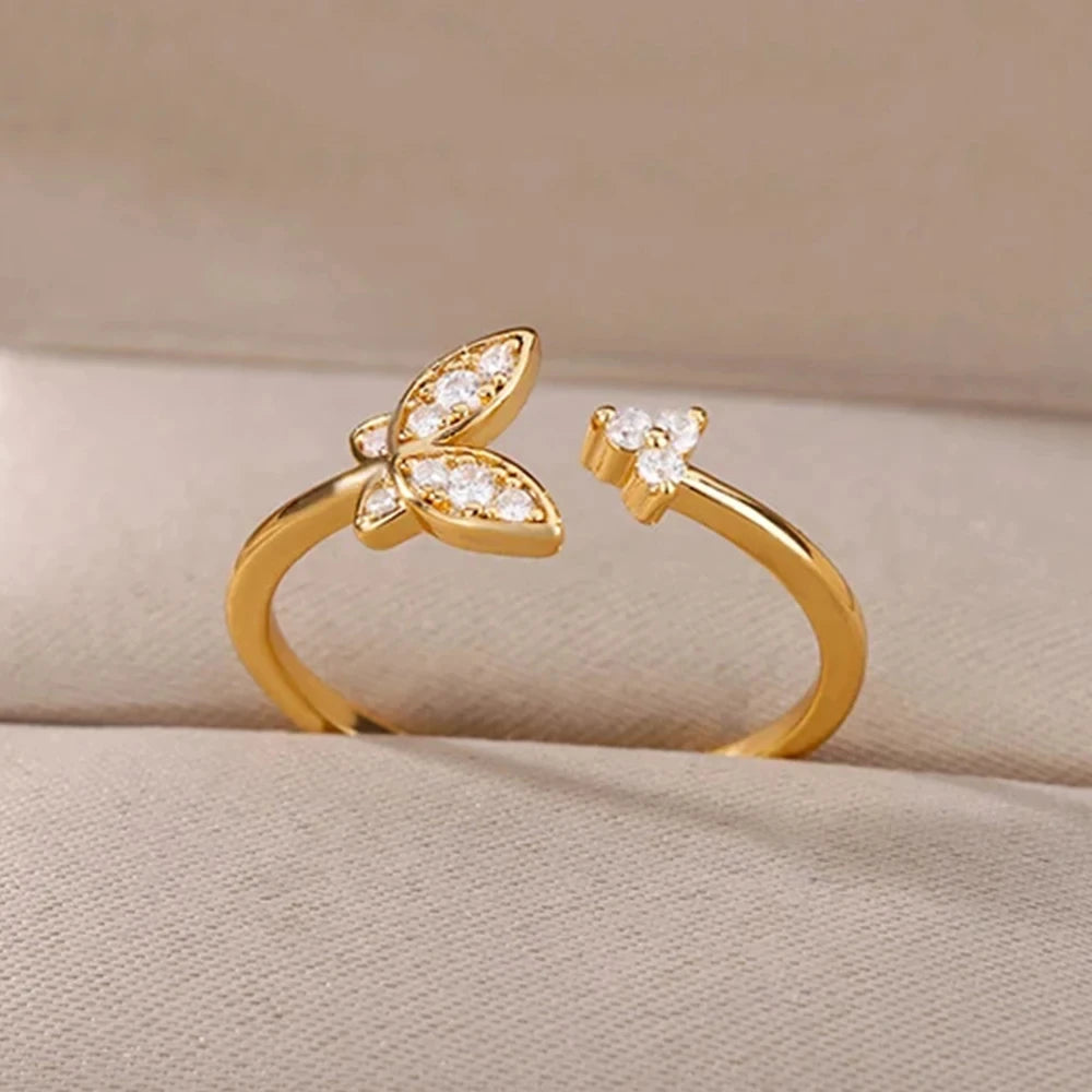 Deva Geometric Fashion TRENDY Copper Ring