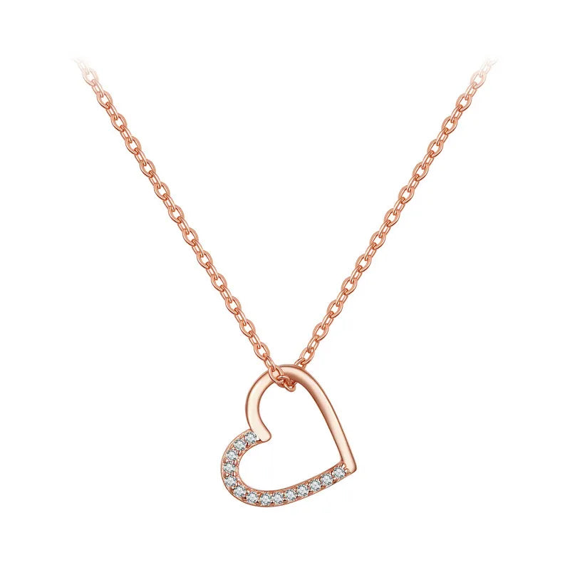 Deva Heart 925 Sterling Silver Necklaces | Silver Necklaces | Fashion Necklaces