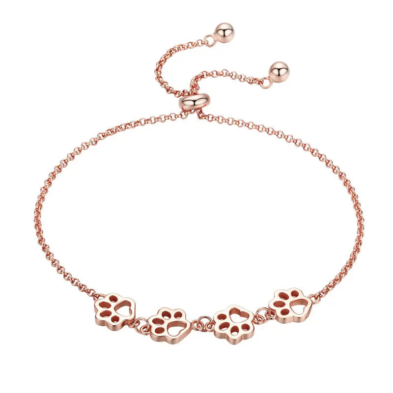 Cat Paw 100% 925 Sterling Silver Bracelets | Fashion Bracelets