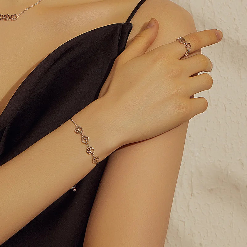 Cat Paw 100% 925 Sterling Silver Bracelets | Fashion Bracelets