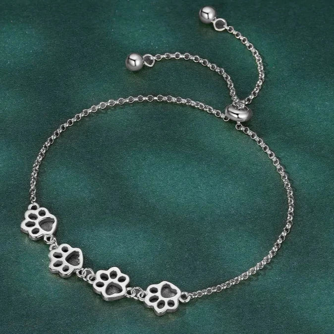 Cat Paw 100% 925 Sterling Silver Bracelets | Fashion Bracelets