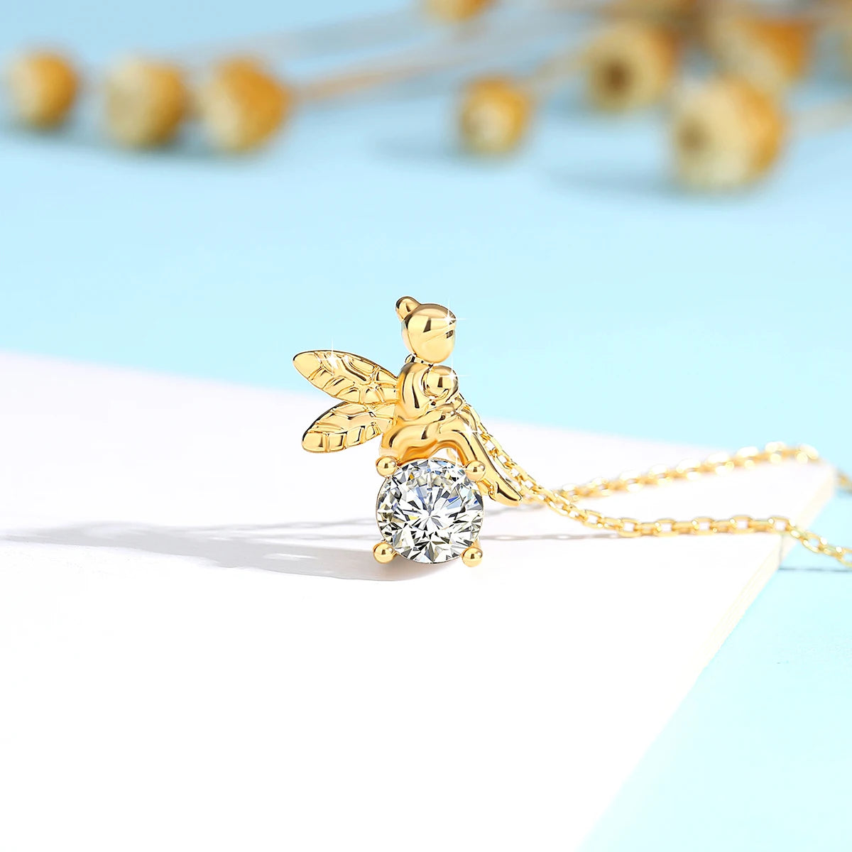 Deva 100% 18k Gold Necklaces Front View