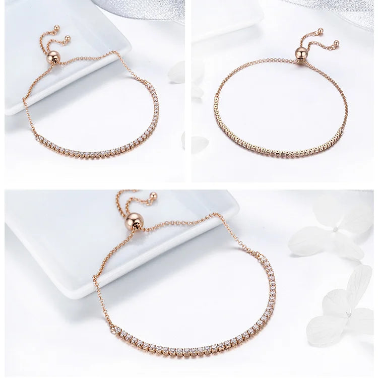 Deva 100% 925 Sterling Silver Classic 14K Gold Plated Bracelets | Silver Bracelets