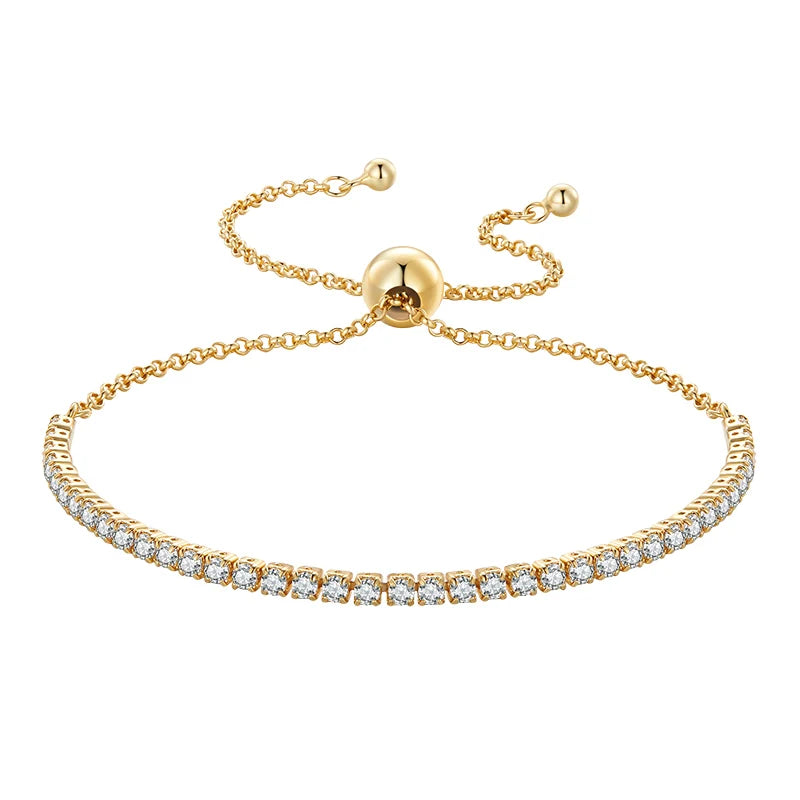 Deva 100% 925 Sterling Silver Classic 14K Gold Plated Bracelets | Silver Bracelets