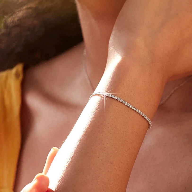 Deva 100% 925 Sterling Silver Classic 14K Gold Plated Bracelets | Silver Bracelets