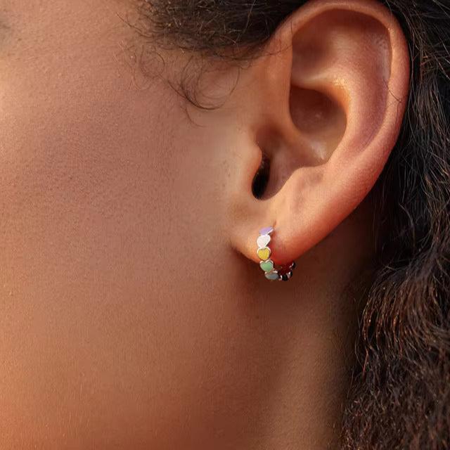 Deva 925 Sterling Silver Jewelry Set Heart Ring & Earrings | Silver Earrings | Gold Earrings