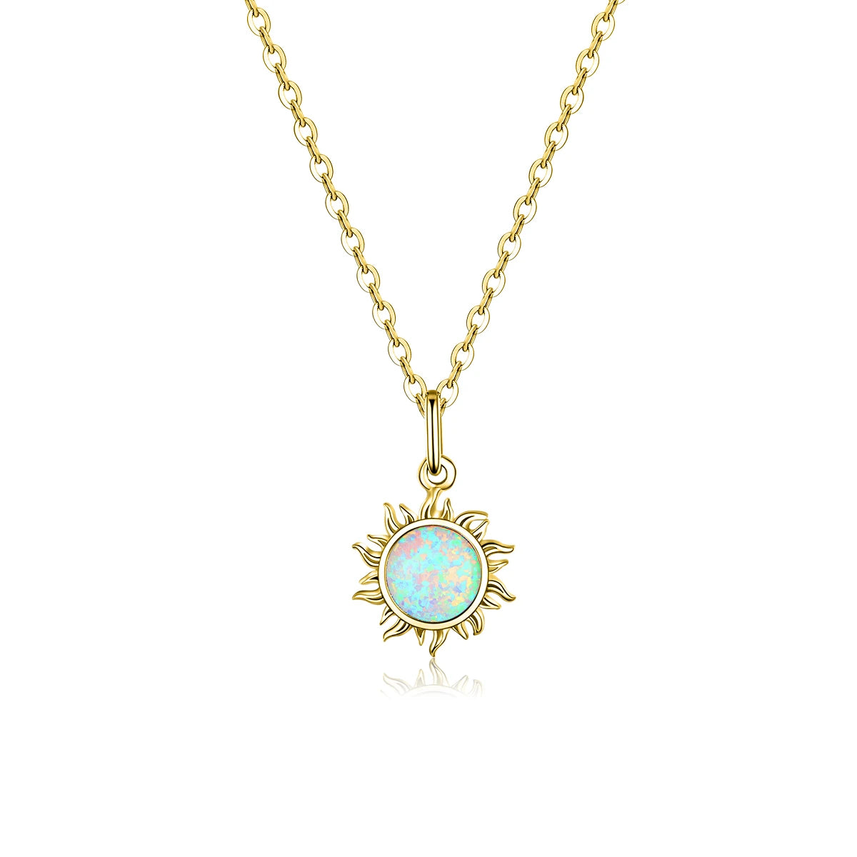 Deva 100% 925 Sterling Silver Opal Chokers Necklaces | Silver Necklaces | Gold Necklaces