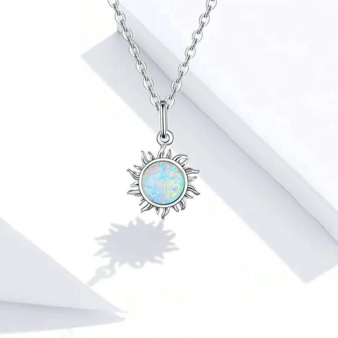 Deva 100% 925 Sterling Silver Opal Chokers Necklaces | Silver Necklaces