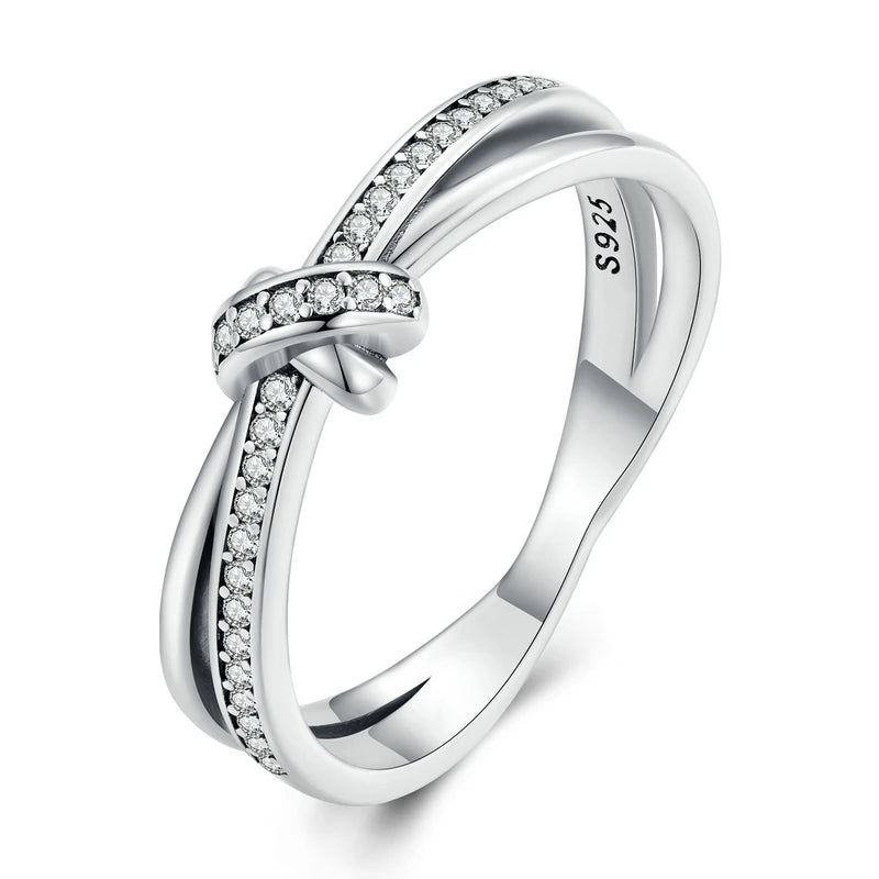 Deva 100 925 Sterling Silver Pave Setting Rings | Silver Rings white Background Close