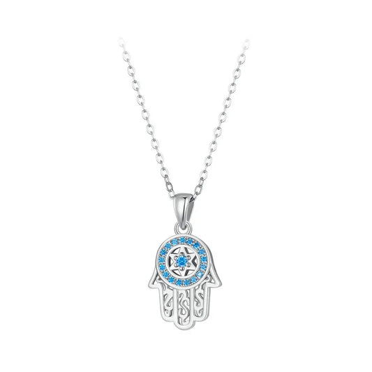 Deva 100% 925 sterling silver Hand Pendant Necklaces