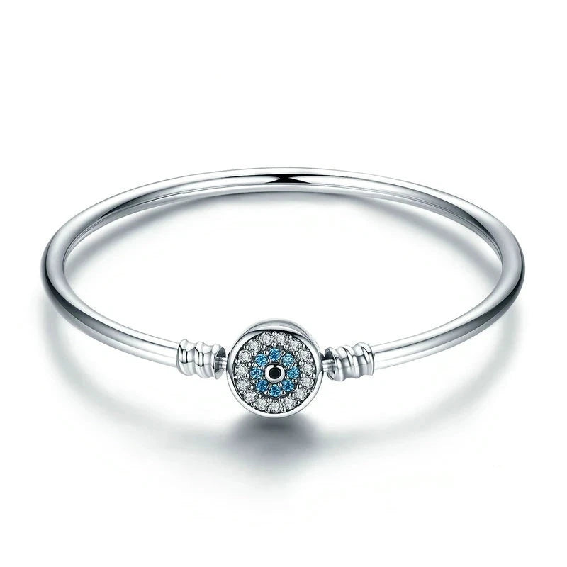 Deva 925 Sterling Silver Demon Eye Silver Bracelets