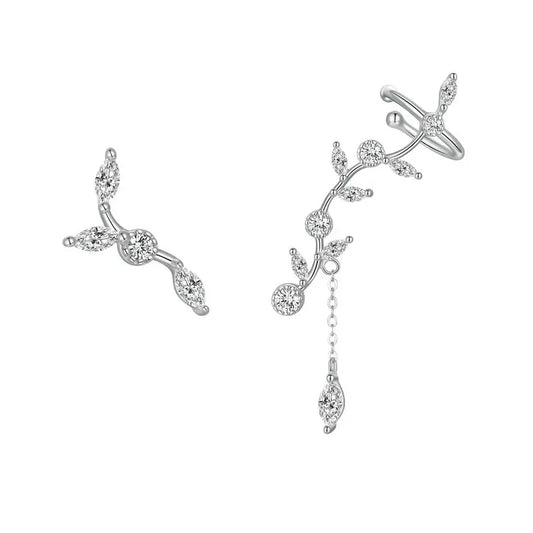 Deva 925 Sterling Silver Geometric Fine Stud Earrings | Silver Earrings | Fashion Earrings