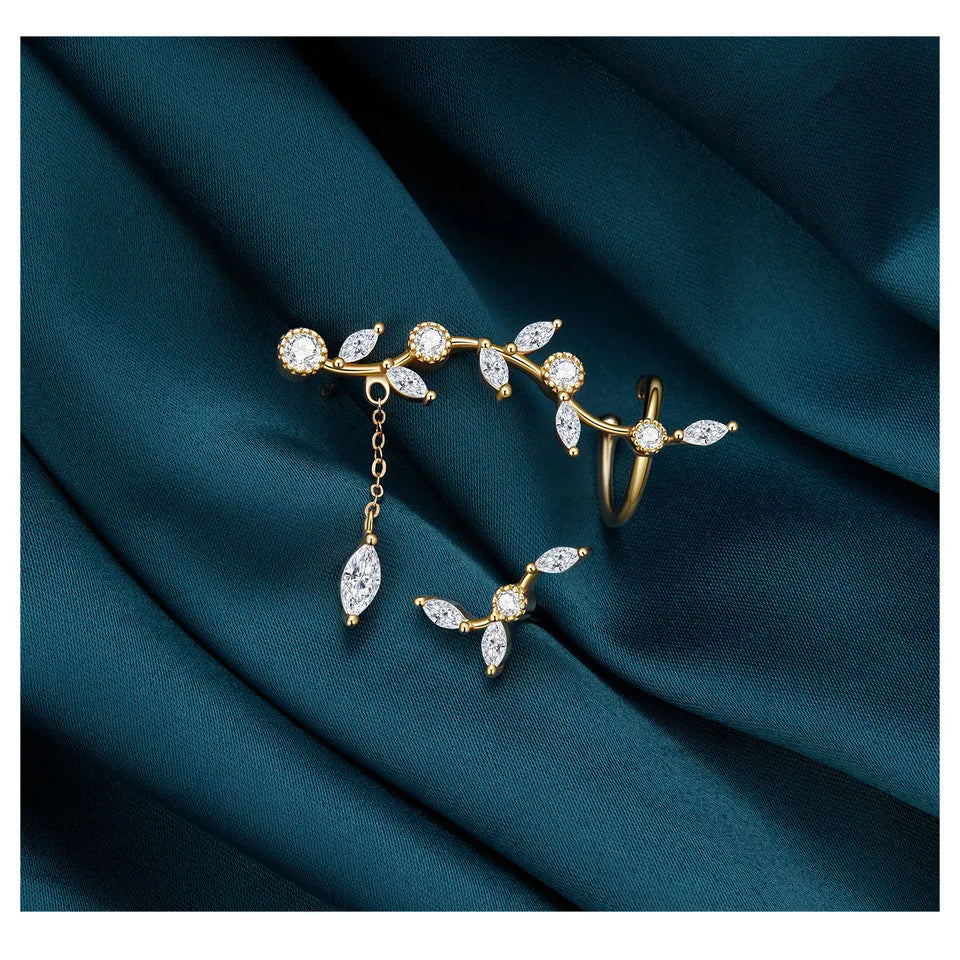 Deva 925 Sterling Silver Geometric Fine Stud Earrings | Silver Earrings | Fashion Earrings