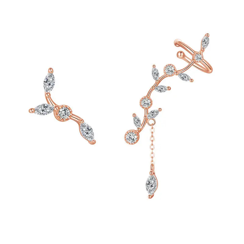 Deva 925 Sterling Silver Geometric Fine Stud Earrings | Silver Earrings | Fashion Earrings