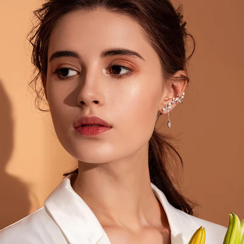 Deva 925 Sterling Silver Geometric Fine Stud Earrings | Silver Earrings | Fashion Earrings