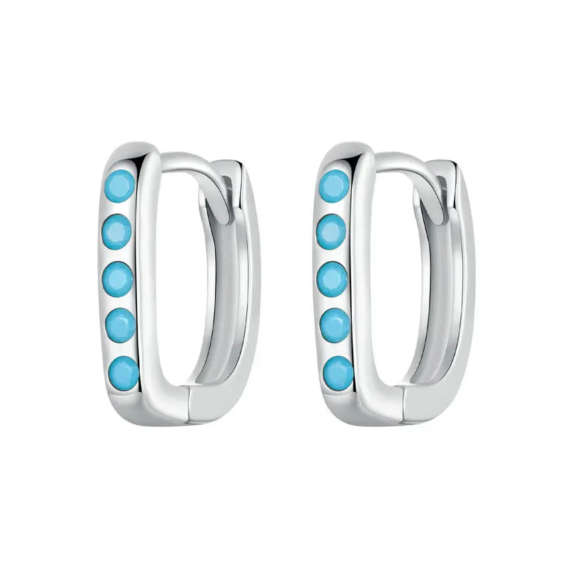 Deva 925 Sterling Silver Hoop Earrings