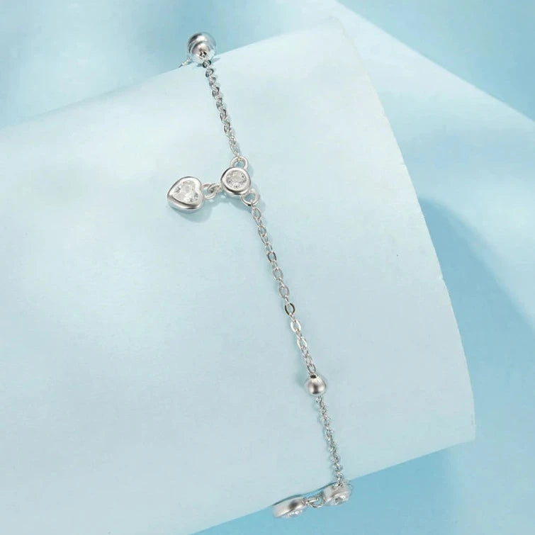 Deva 925 Sterling Silver Snake Chain Ankle Anklet | Silver Anklets | Silver Jewelry | Ankle Bracelet | Fashion Accessories
