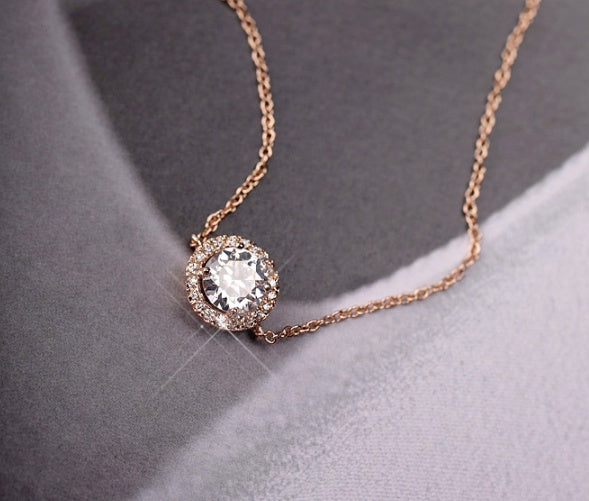 Deva Alloy Round Crystal Ankle Anklet | Anklets For Women