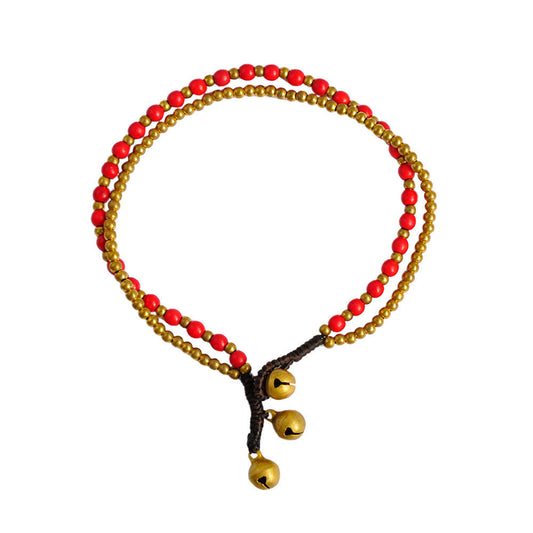Deva Copper Ethnic Style Ankle Anklet | Anklets For Women