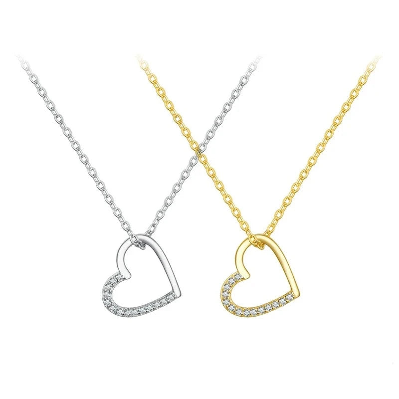 Deva Heart 925 Sterling Silver Necklaces | Silver Necklaces | Fashion Necklaces
