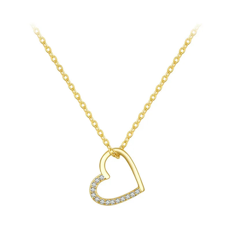 Deva Heart 925 Sterling Silver Necklaces | Silver Necklaces | Fashion Necklaces