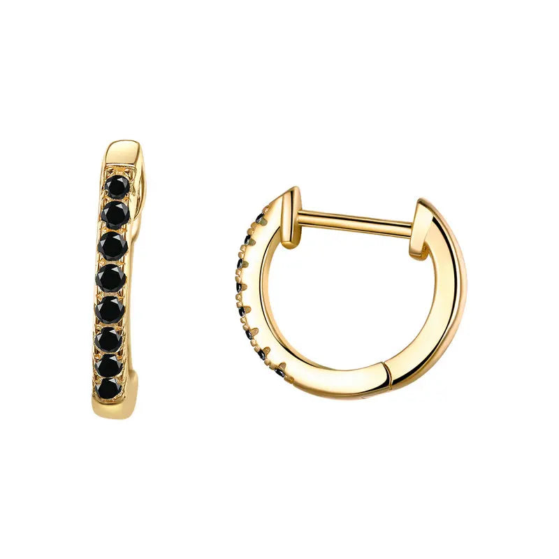 Deva Hoop Earring 100% 925 Sterling Silver Earrings