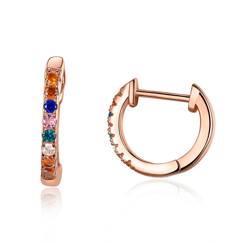Deva Hoop Earring 100% 925 Sterling Silver Earrings
