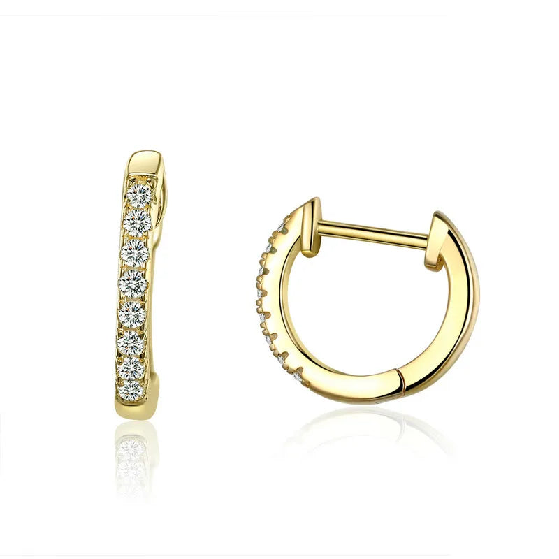 Deva Hoop Earring 100% 925 Sterling Silver Earrings