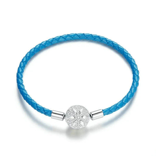 Deva Snowflake Clip 100% 925 Sterling Silver Bracelet | fashion Jewelry