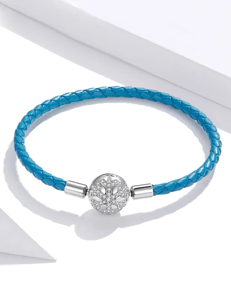 Deva Snowflake Clip 100% 925 Sterling Silver Bracelets | fashion Jewelry