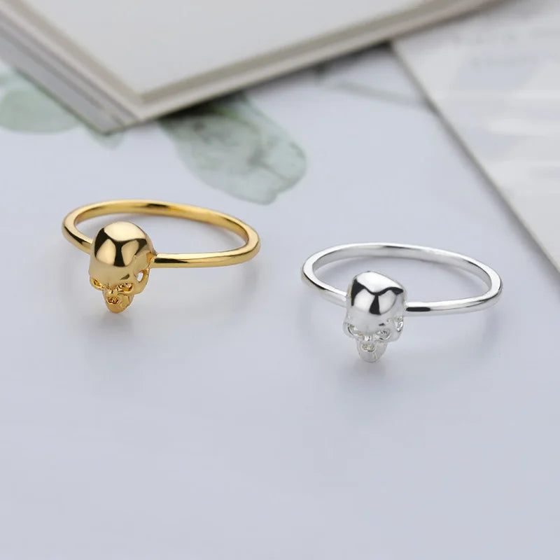 Deva Stainless Steel Fashion Rings Side View
