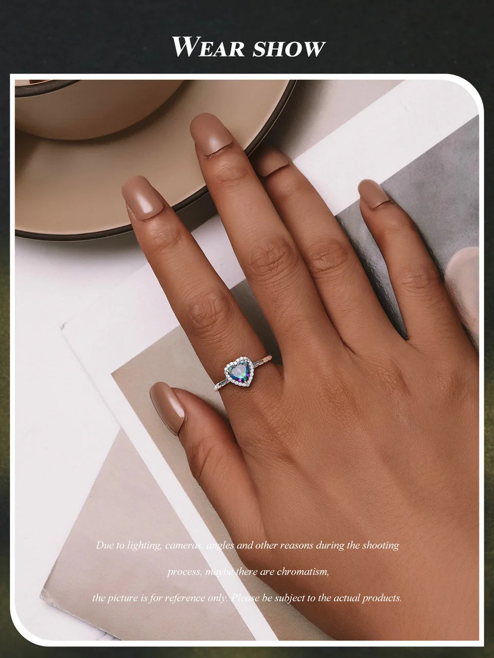 Deva 925 Sterling Silver Vintage Heart Ring