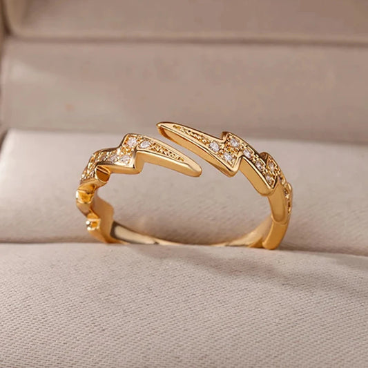 Deva Prong Setting Fashion Copper Women's rings