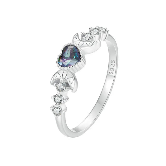 White Gold Plated 925 Sterling Silver Rings